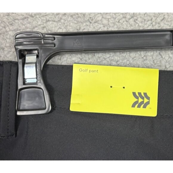 All-In-Motion Mens Golf Pants Moisture Wicking UV Black 38WX30L NWT's - Picture 5 of 8